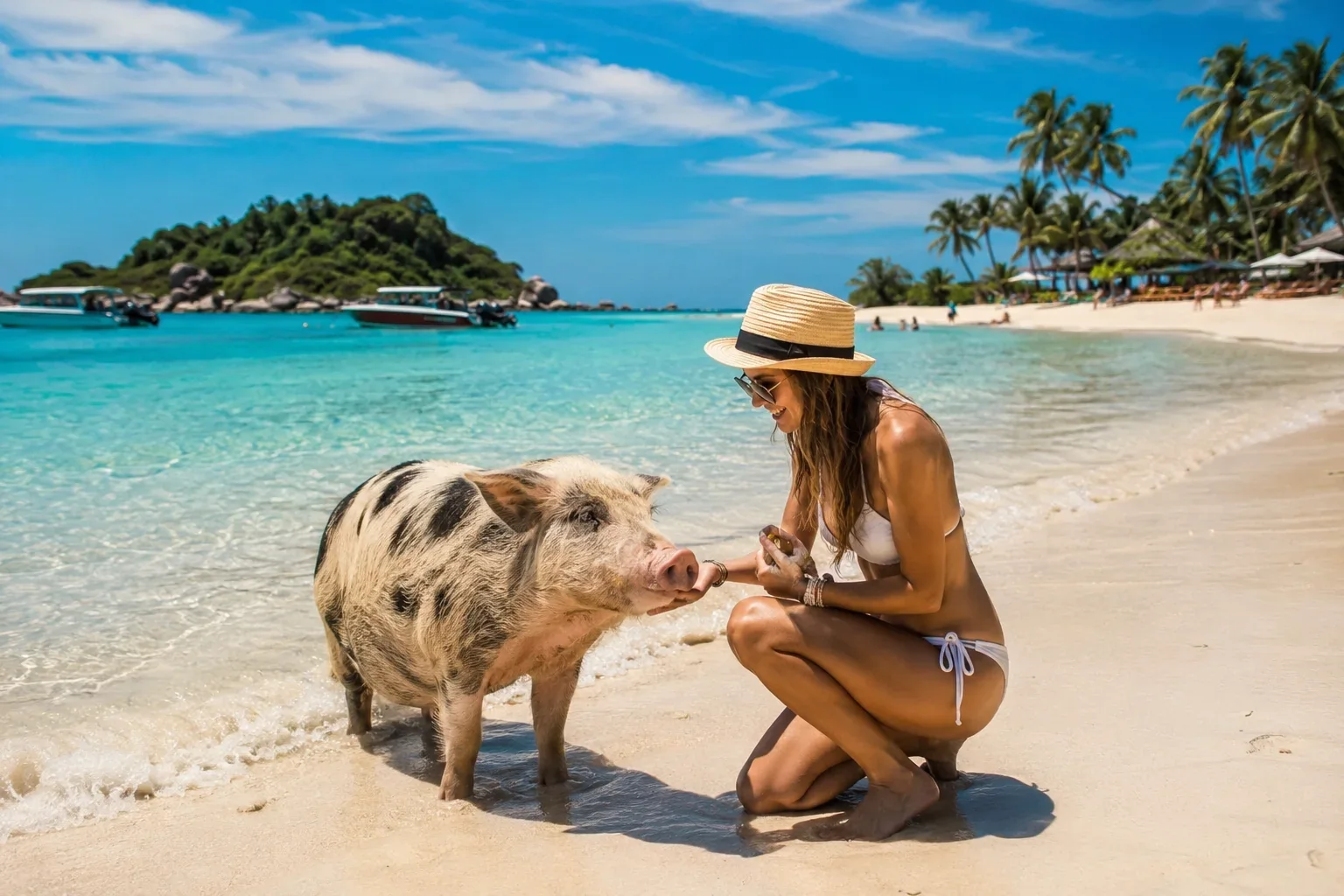 Koh Rap, Koh Tan & Pig Island Speedboat Tour 7