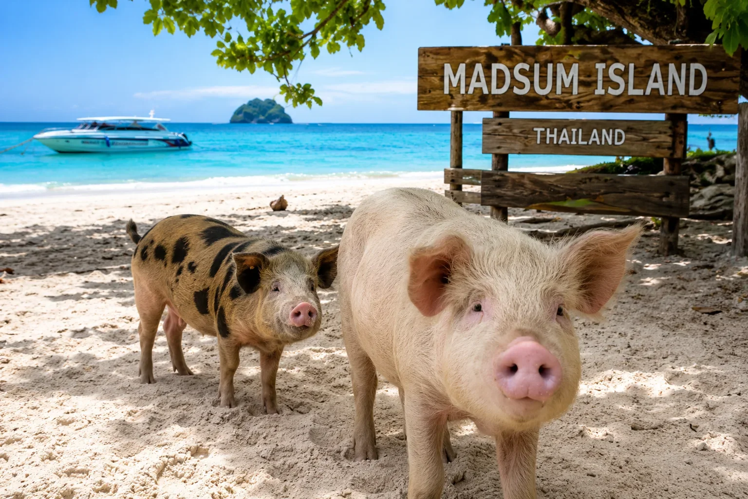Koh Rap, Koh Tan & Pig Island Speedboat Tour 3