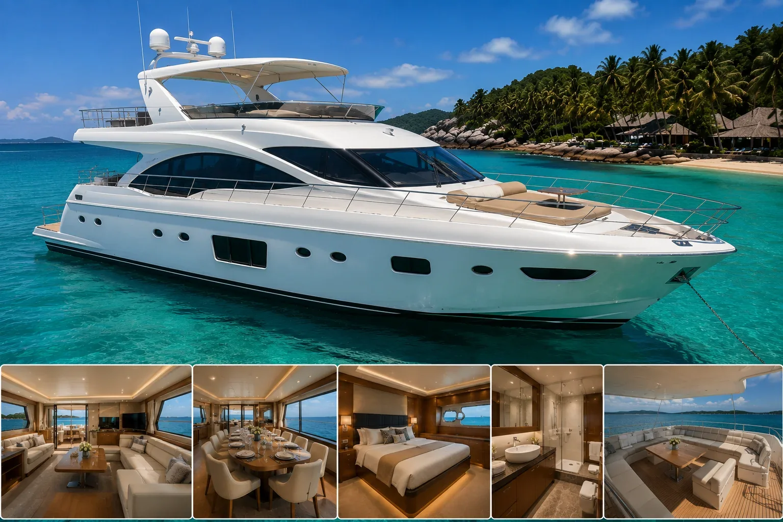 Luxury Yacht Charter Koh Samui